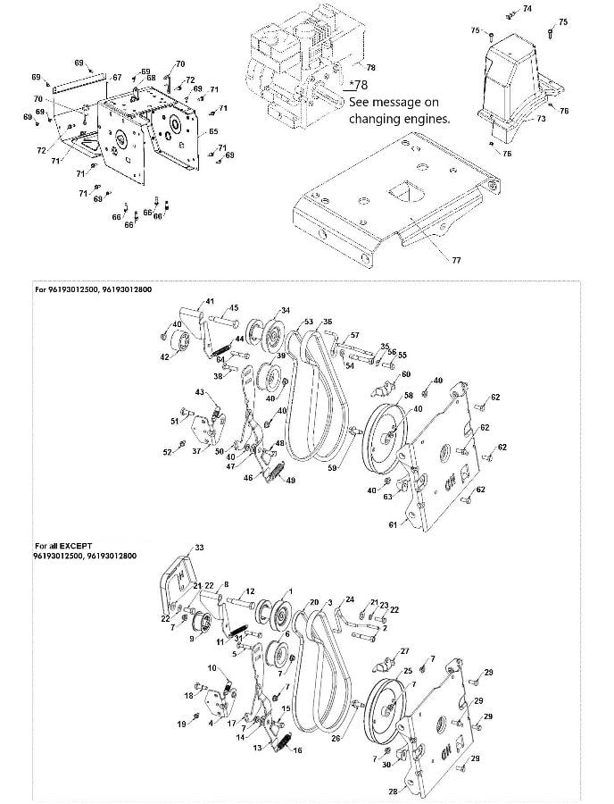 Riemenscheibenschweißkonstruktion 1 Zoll Hc - Rato