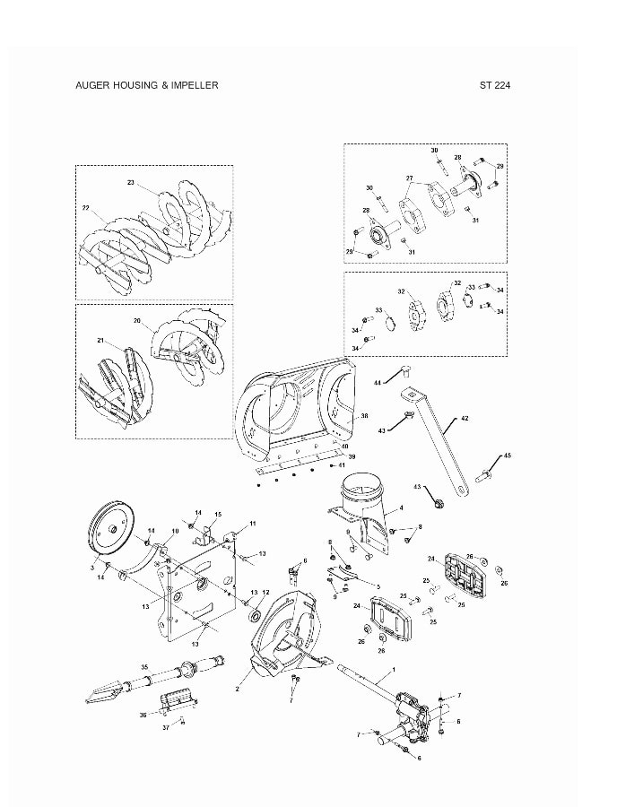 Service-Kit für Aluminiumgetriebe - Bol
