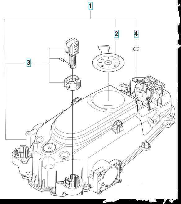 Tastatur Gardena Minimo