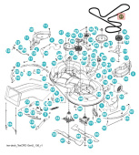 Keilriemen TC238, TC239T, TC138T, TC238TX Keilriemen TC238, TC239T, TC138T, TC238TX