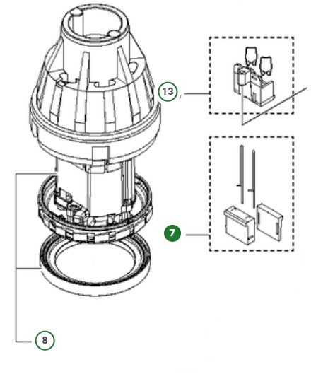 Motorstecker 5992814-01