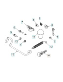 Schalter „Motor stoppen“. 5993489-96 Schalter „Motor stoppen“. 5993489-96