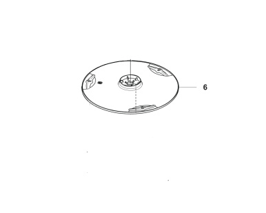 Messerscheibe Automower 320, 430X, 450X Nera
