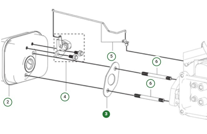 Schalldämpferdichtung 5997123-01