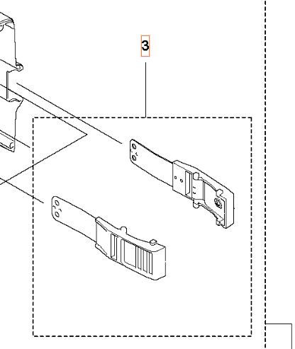 BUTTON KIT BLI300 SPARE PART
