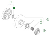 Kupplungsfeder 564XPG Kupplungsfeder 564XPG