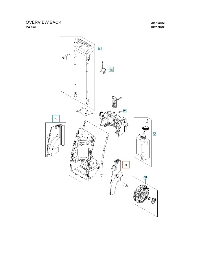 Stoßstange links dunkelgrau 5999888-01