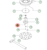 Schraube Ihscm 7255451-55 Schraube Ihscm 7255451-55