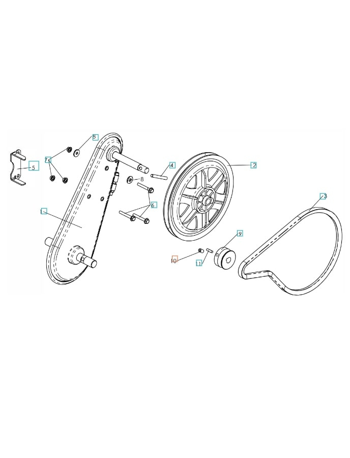 Schraubenverriegelung, M4 7286923-00
