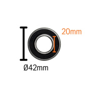 Kugellager 6004-2Rs Kugellager 6004-2Rs