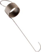 Feder-Choke-Rückzug. Feder-Choke-Rückzug.