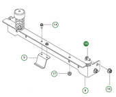 Schlossschraube 3/8-16X3/4 Schlossschraube 3/8-16X3/4