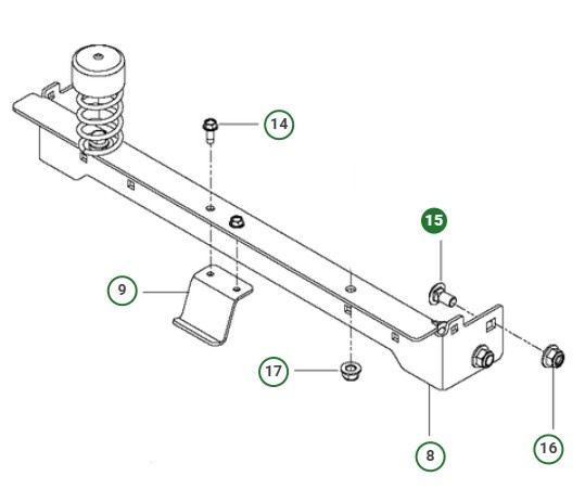 Schlossschraube 3/8-16X3/4