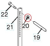 Mutter, 3/8-16 8732206-00 Mutter, 3/8-16 8732206-00