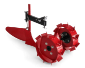 Pflug Kit mit Metallrädern für Motorhacke Pflug Kit mit Metallrädern für Motorhacke