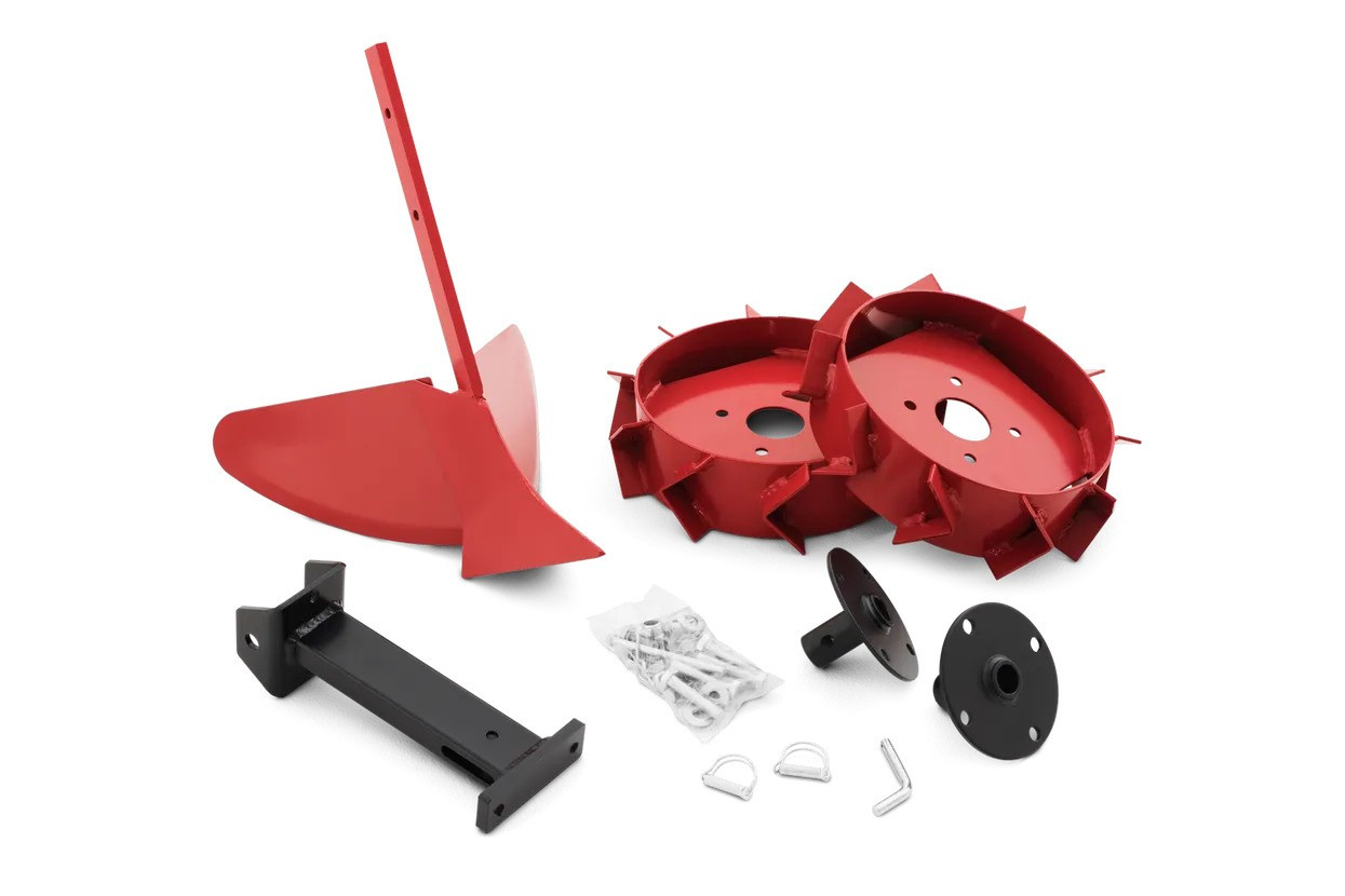 Pflug Kit mit Metallrädern für Motorhacke