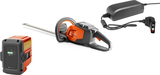 Husqvarna 115iHD45 + BLi10 & QC80 Akku-Heckenschere