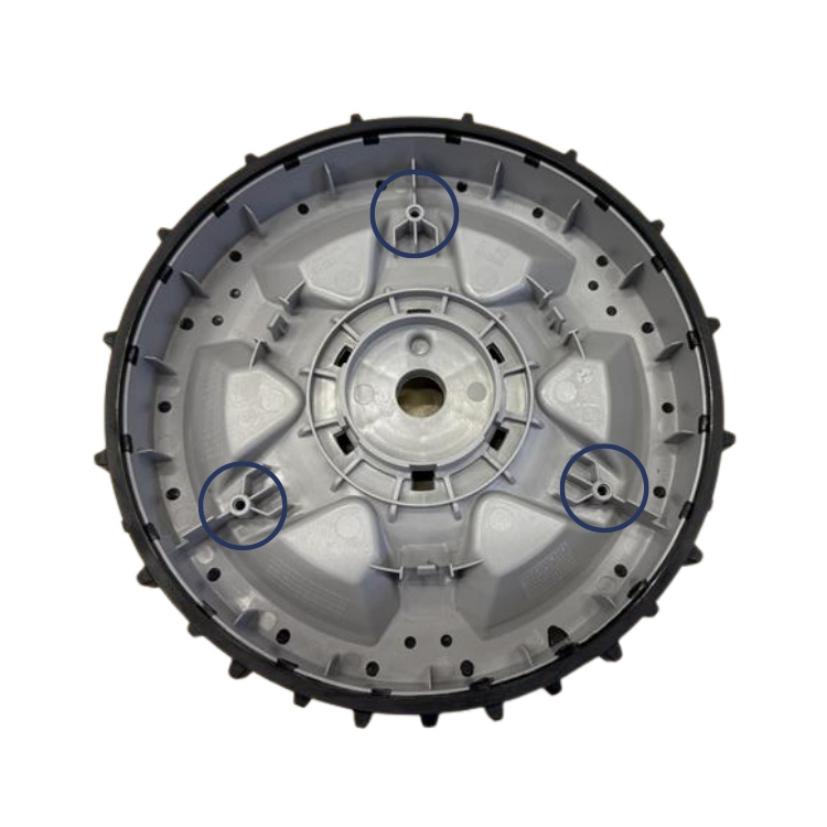 Radabdeckung Automower 310, 315, 305(2020), 315X, 405X, 415X, 435X AWD (hinten)