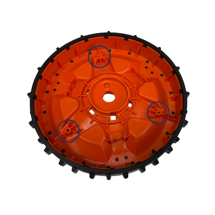 Radabdeckung Automower 310, 315, 305(2020), 315X, 405X, 415X, 435X AWD (hinten)