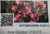 Folienset für den Automower 310/315 Pink Oktober Folienset für den Automower 310/315 Pink Oktober